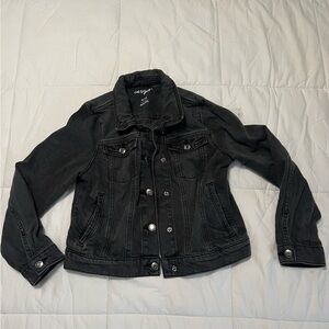 Cat & Jack Kids' Dark Gray Denim Jacket